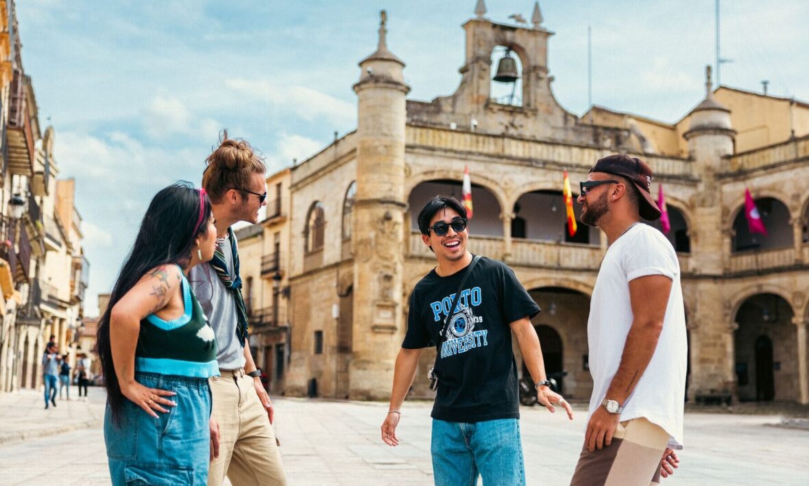 Contiki travellers in Spain