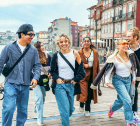 contiki travellers in spain