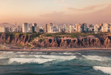 Lima coast