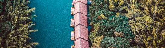 This floating raft hotel in Kanchanaburi is the ultimate eco experience
