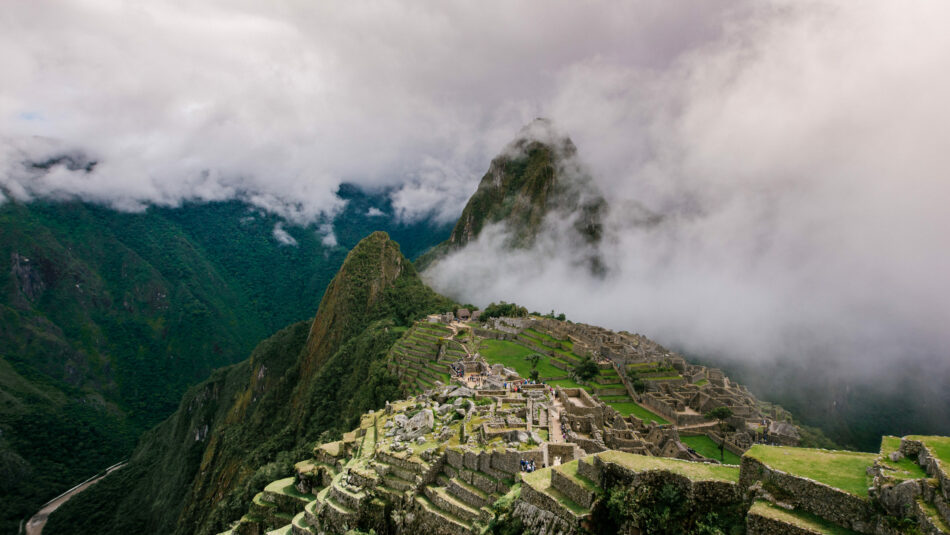the Inca Trail of Peru